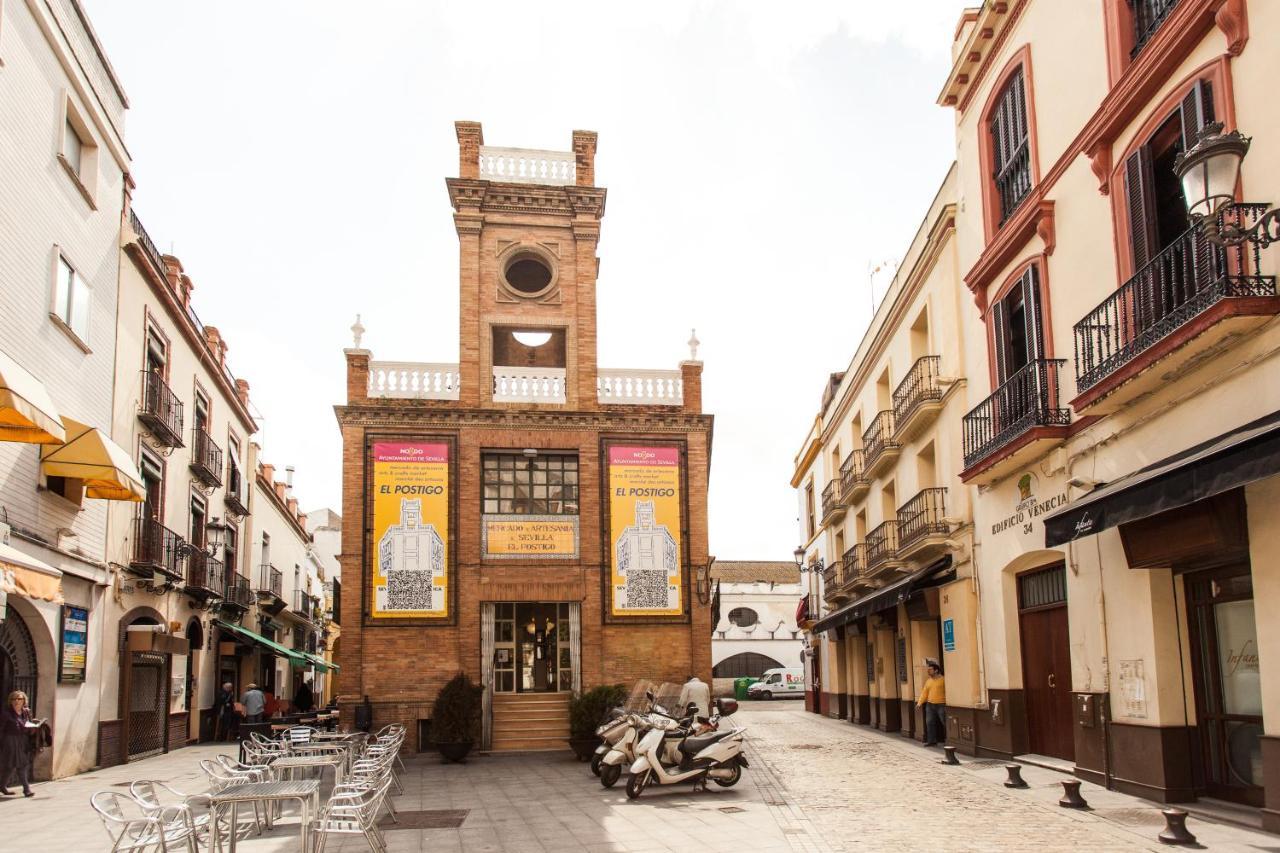 Street Cathedral Sevilla Exterior foto